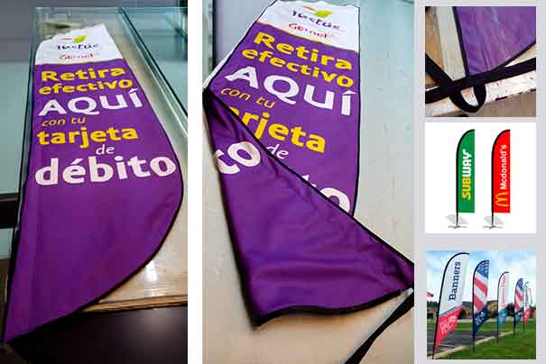 bandera publicitaria